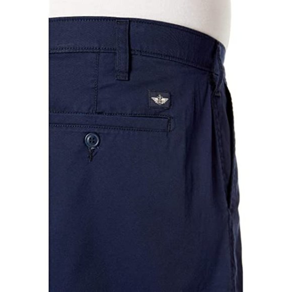 Bundle “3 x $20" Dockers Men's B&T Original Flex Waist Blue Shorts - Picture 4 of 9